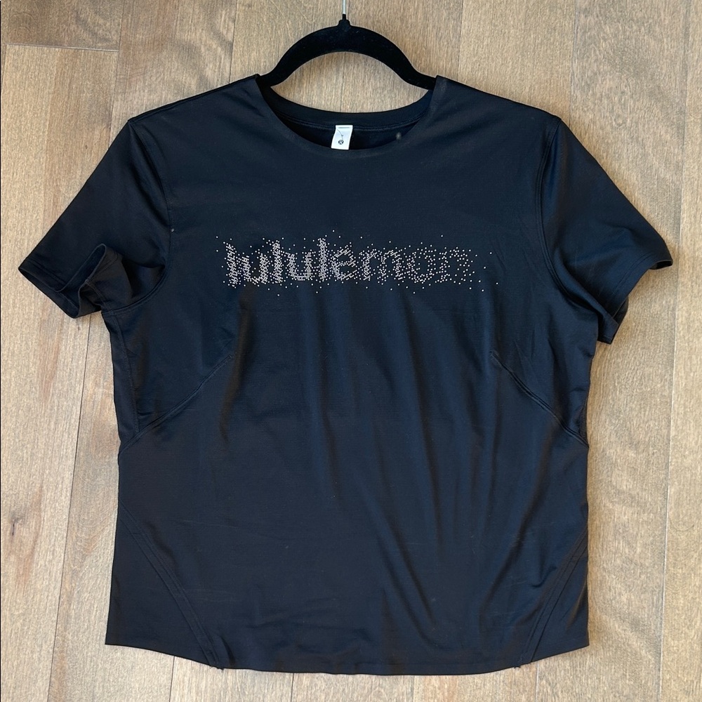 lululemon athletica Ultra light reflective running tee with open back